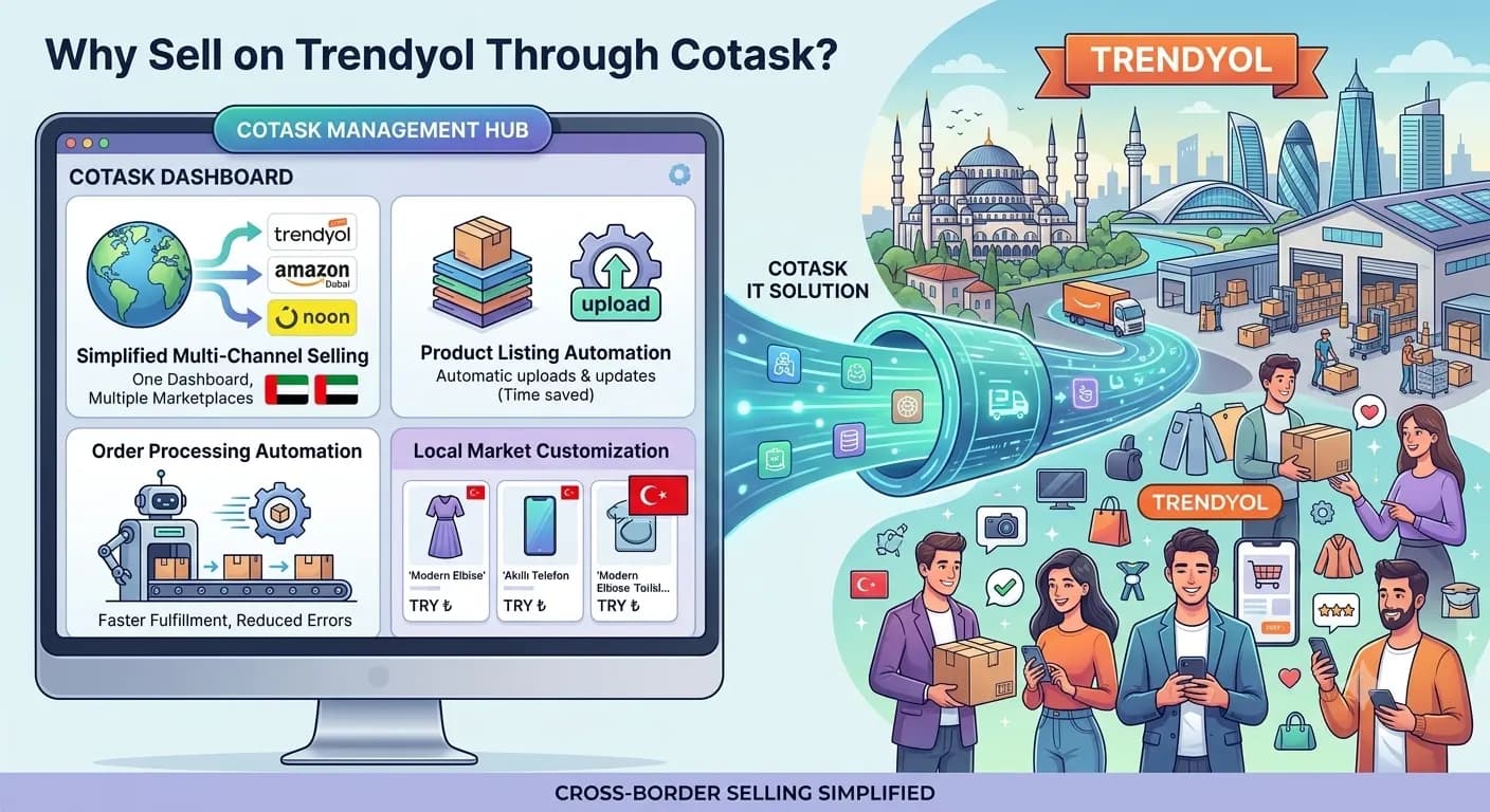 Why Sell on Trendyol Through Cotask?