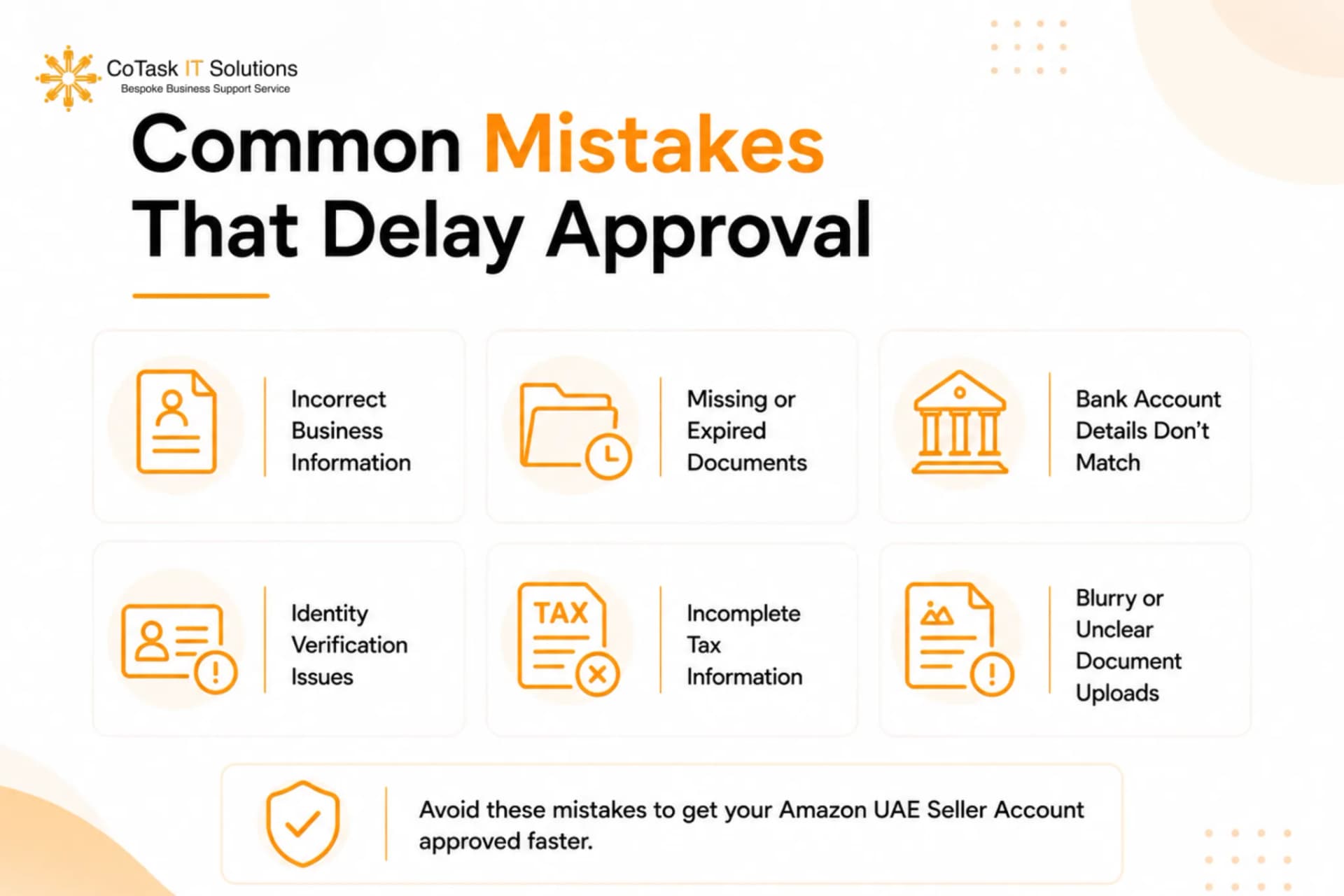 Common Mistakes That Delay Approval