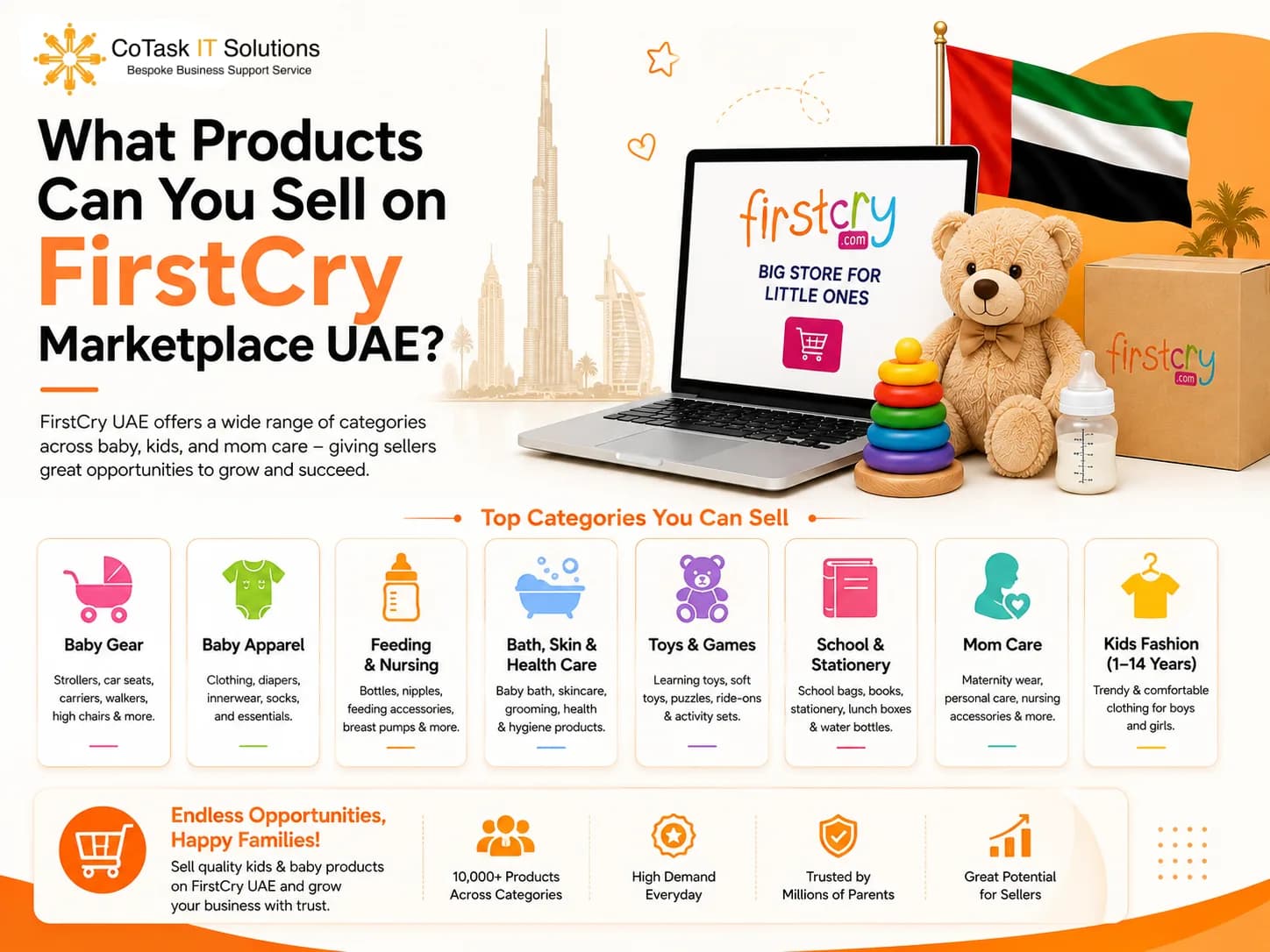 What Products Can You Sell on FirstCry Marketplace UAE?