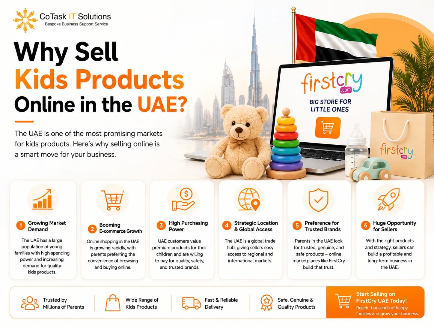 Why Sell Kids Products Online in the UAE?