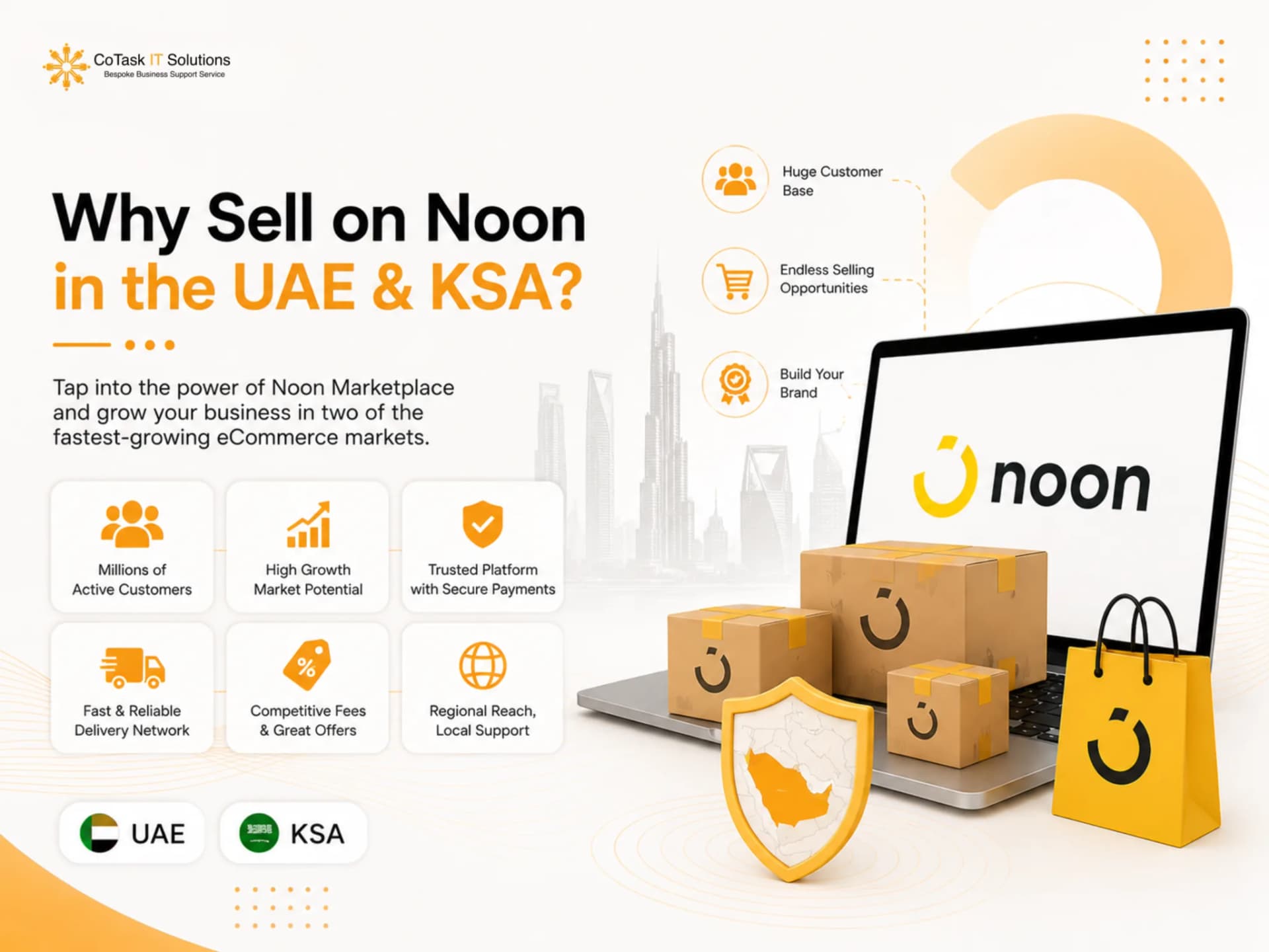 Why Sell on Noon in the UAE & KSA?