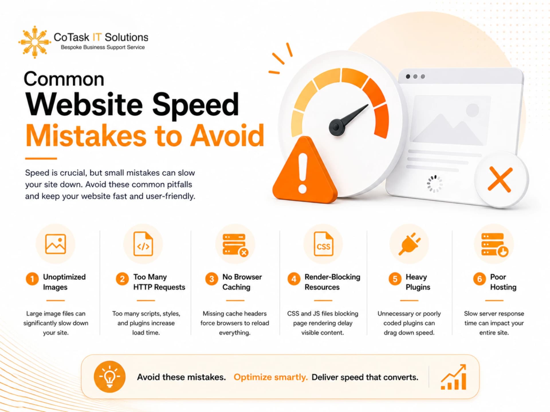 Common Website Speed Mistakes to Avoid
