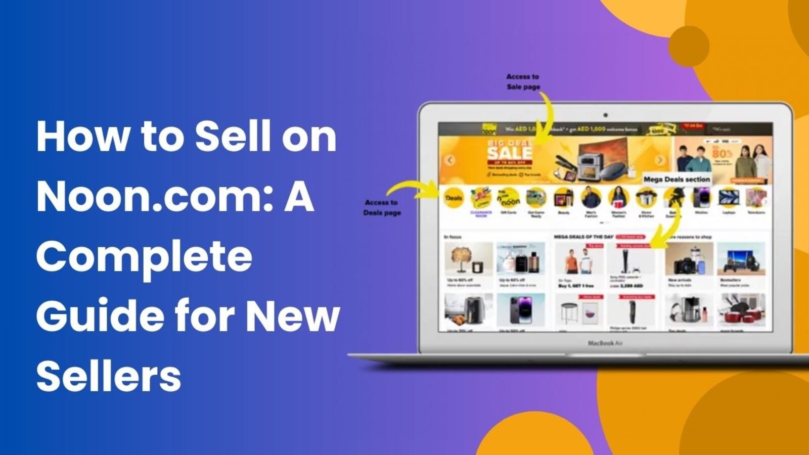 How to Sell on Noon.com: A Complete Guide for New Sellers